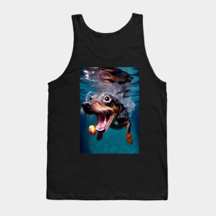Dogs in Water #7 Tank Top